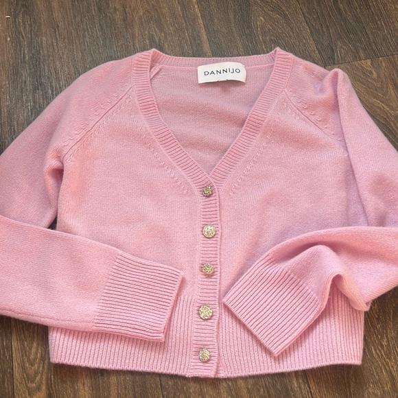 Dannijo Lilac Cardigan - Picture 1 of 4